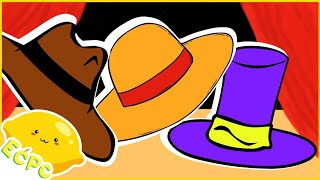 My Hat Song  ECPC Nursery Rhymes Education amp More ECPC4U [upl. by Eelyma]