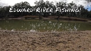 Afternoon Fishing on the Edward River in Deniliquin NSW [upl. by Netsrejk351]