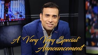 A Very Very Special Announcement from VVS Laxman [upl. by Valorie]