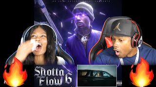 NLE Choppa  Shotta Flow 6  Funk Flex Freestyle REACTION [upl. by Tiram567]