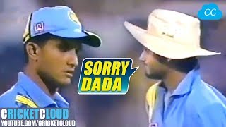 Sourav Gaguly Dada Super Angry on Young Harbhajan Singh  Unlucky day for Star Bhajji [upl. by Maiga453]