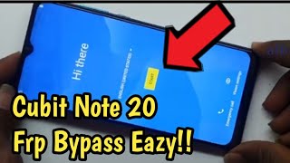 Cubot Note 20 FRP Bypass 100 Easy [upl. by Gwennie]