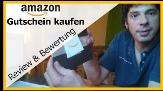 Amazon Gutschein kaufen Review  das ist zu beachten Video 1 [upl. by Conti]