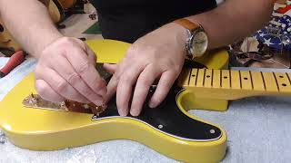 Keith Richards Micawber Telecaster is built on a low budget Part6 [upl. by Brendon]