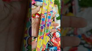 Yum Gum tutti fruiti Bubble gum fizzy frenzy ASMR triggers ASMR bubble gum Unwrapping Sounds tasty [upl. by Rhu]