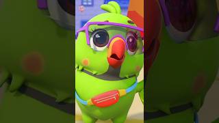 Main Tota Hare Rang Ka Kids Poem मैं तोता Hindi Cartoon viral trending birds kindergarten fun [upl. by Acira]