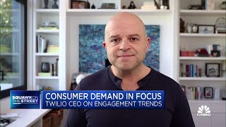 Twilio CEO on earnings beat margins and cost discipline [upl. by Madalyn141]