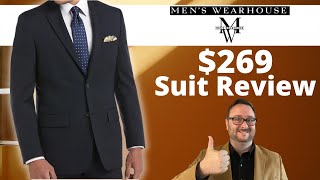 Affordable Suit Review  Mens Wearhouse Pronto Uomo Suit [upl. by Einuj18]