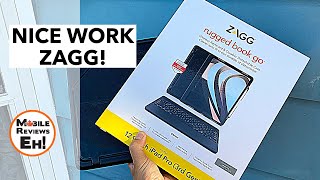 Take your iPad Pro FURTHER with the Zagg Rugged Book Go  iPad Keyboard Case Review [upl. by Ataeb979]