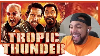 Tropic Thunder Movie Reaction [upl. by Sairacaz]