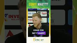 Ben Stokes confused BenStokes PAKvENG Shorts [upl. by Zahara]