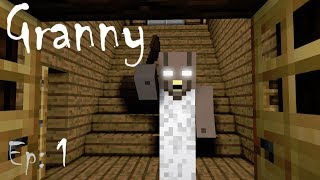 GRANNY In Minecraft  Escape Grannys House Episode 1  Mallowsaur Horror Animation [upl. by Giovanni331]