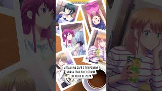 Megami no Café 2 temporada ganha trailer e data de estreia [upl. by Farro]