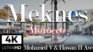 Hamria  Part 1  Meknes Morocco Walking Tour 4K [upl. by Yelyac]