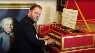 New Mozart Piece Discovered in 2024  Ganz Kleine Nachtmusik on Harpsichord [upl. by Anilrac612]