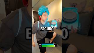 ¡Probé El Escudo De Fortnite😰 oniichan comedia soyotaku otakulife gamer fortnite recetas [upl. by Fawcett244]