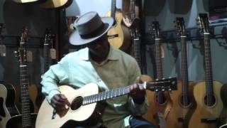 Eric Bibb  Shelley Park Fallen Vega Cylinder Guitar  Bluedog Guitars [upl. by Allets]