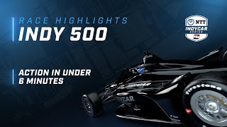 Race Highlights  107th Running of the Indianapolis 500  INDYCAR [upl. by Cynar26]