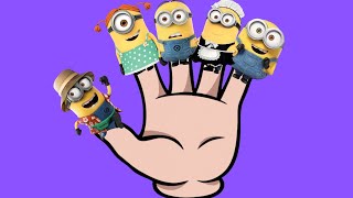 Minions ❤️ Minions Finger Family ❤️ Minions Finger Family Song ❤️ Kids Rhymes And Songs [upl. by Lak]