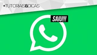 ACABA DE SAIR WhatsApp lançou uma das funções mais ÚTEIS já lançadas até hoje veja como usar [upl. by Enomrej767]