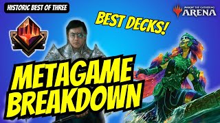 Best Decks for MTG Historic  Metagame Tier List  MTG Arena [upl. by Hujsak]