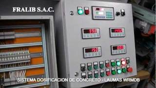 Sistema de control para dosificadora de concreto [upl. by Devland]