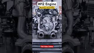 Bentley W12 Engine PRODUCTION ASSEMBLY MANUFACTURING PROCESS [upl. by Llereg638]