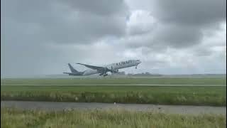 Kuwait airways emergency landingyoutube [upl. by Onitrof419]