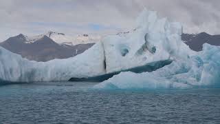 Jökulsárlón May 2021  Fantastic boat tour on the glacier lake [upl. by Ecnerual]