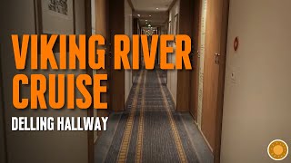 Lower Level Hallway on Viking Delling River Cruise Ship [upl. by Hakeem333]