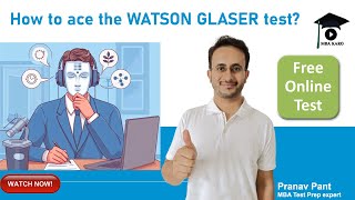 What is Watson Glaser Test How to clear Watson Glaser Test FREE Practice Material  NMIMS Mumbai [upl. by Earezed]