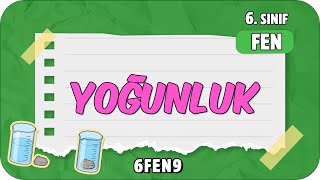 Yoğunluk 📗 tonguçCUP 2Sezon  6FEN9 2024 [upl. by Yrac570]