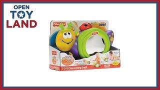 FisherPrice Go Baby Go 123 CrawlAlong Snail [upl. by Aemat873]