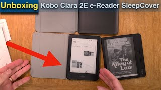 Kobo Clara 2E eReader Sleepcover with built in stand [upl. by Aires162]