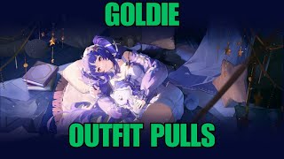 Alchemy Stars  Goldie Outfit Pulls [upl. by Manvell448]