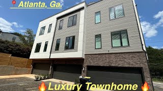 🔥LUXURY🔥Come walk this luxury townhome in East Atlanta with me [upl. by Lerej22]