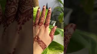 Organic henna color transformation mehndi organichenna henna hennadesign mehendi unfrezz [upl. by Atil718]