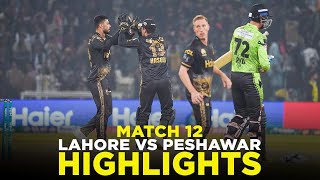 Full Highlights  Lahore Qalandars vs Peshawar Zalmi  Match 12  HBL PSL 9  M2A1A [upl. by Aisac]