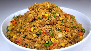 Guyanese creole chicken fried rice full recipe [upl. by Eissoj678]