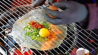 Vietnam Street Food  Vietnamese Pizza  Bánh Tráng Nướng Dalat [upl. by Eiahpets750]