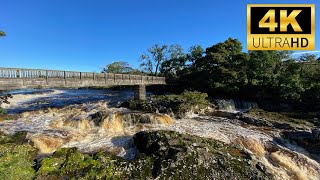 Linton Falls Grassington North Yorkshire Dales National Park Full Virtual Walking Tour Guide UK 🇬🇧 [upl. by Nauqram]