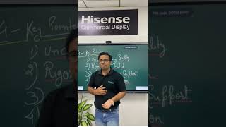 Best Interactive Panel Display in India  Hisense Interactive Flat Panel  Digital Smart Board [upl. by Cammi334]