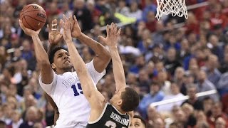 Michigan State vs Duke Jahlil Okafor andone [upl. by Ttergram]