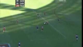 Hawthorn Highlights vs Carlton Round 6 2009 First Half [upl. by Arhsub319]