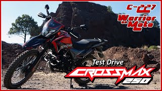 CROSSMAX 250 Vento  Test Drive  Prueba de Manejo  Warrior En Moto  227 [upl. by Costello]