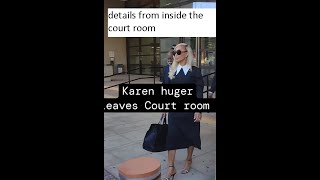 Inside the Court room with Karen Huger DUI case part 1 [upl. by Brunell]