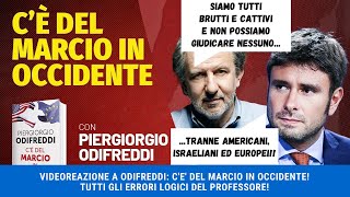 VIDEOREAZIONE A PIERGIORGIO ODIFREDDI E ALESSANDRO DI BATTISTA CE DEL MARCIO IN OCCIDENTE [upl. by Lua]