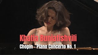 Khatia Buniatishvili  Chopin  Piano Concerto No 1  Verbier Festival [upl. by Rivera]