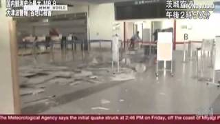 Live footage of the 89 Earthquake in Japan as it was occurring [upl. by Davita]