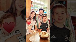 Burak Özçivit With His Wife And Son 😍😘 Burak Özçivit With His Family 💕sanaedits kurulusosman [upl. by Haslam]